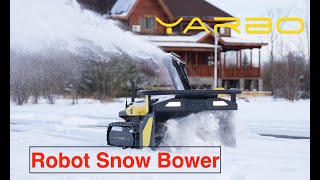 Robot  Snow Blower - YARBO