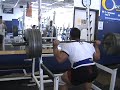 steve kuclo 11weeks out 2009 nationals finishes leg day with squats