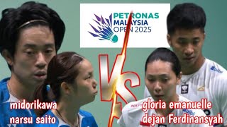 R16 : GLORIA/DEJAN [INA] VS SAITO/MIDORIKAWA [JPN] | petronas malaysia open 2024