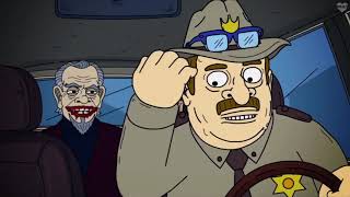 Mr. Pickles - Sheriff arrested cannibal this is the automobile music series