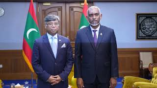 SAARC Secretary General pays a courtesy call on the President