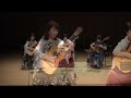 trio fuga play ふるさと 七つの子 and les champs elysees in amateur guitar lady`s day.