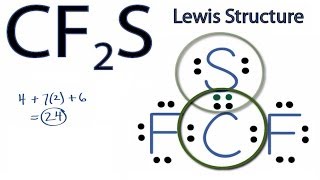 CF2S Lewis Structure: How to Draw the Lewis Structure for CF2S