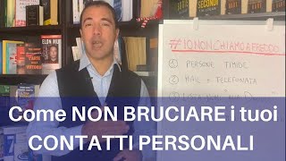 Assicuratore neofita e consulente assicurativo: non sprecare i talenti che hai con chiamate a freddo