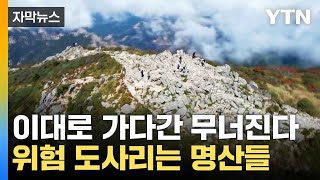 [자막뉴스] 한 번 만들면 끝?...위험 도사리는 등산로 / YTN