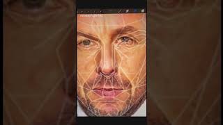 How to do the golden ratio on procreate app