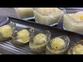 大年初一接元宝  |  旺来元宝 |  班兰布丁|  Pandan Pudding  |  Pineapple Jelly