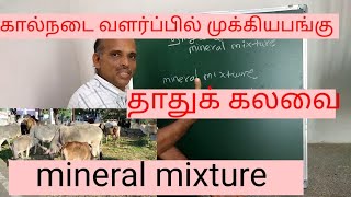 கால்நடைவளர்ப்பில், தாதுக்கலவை,(mineral mixture)யின் முக்கியத்துவம்.@deejayfarming8335