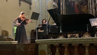 Bernadette Lo Russo e Stefano Musso: Beethoven Violin Sonata n.5 op.24 “Spring”