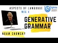 GENERATIVE GRAMMAR | MEG 4 | ASPECTS OF LANGUAGE | FREE NOTES & ASSIGNMENTS