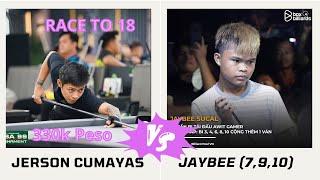 🔴LIVE | 330K PESO | JERSON CYMYAS VS JAYBEE SUCAL (7,9,10) RACE 18