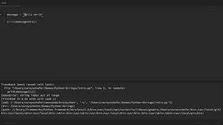 Python Tutorial for Beginners 2 Strings Working with Textual Data 1080p60
