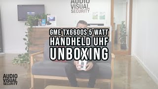 GME TX6600s Unboxing - 5 Watt Handheld UHF CB Radio