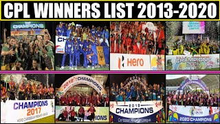CPL Winners List From 2013-2020 | Caribbean Premier League Full Winners List From 2013-2020 | Record
