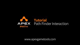 Unity Tutorial Apex Path Path Finder Interaction