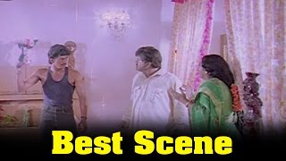 Naalaiya Theerpu Movie : Vijay Beat A Radharavi  Best Scene