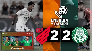 PALMEIRAS ARRANCA O EMPATE CONTRA O ATHLETICO NOS MINUTOS FINAIS! -  CONFIRA AS REAÇÕES