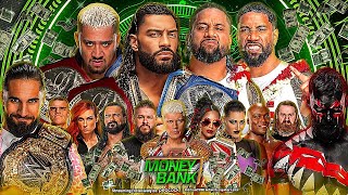 WWE MONEY IN THE BANK 2023 MATCH CARD PREDICTION