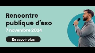 Panel de discussion exo - rediffusion du 7 novembre 2024