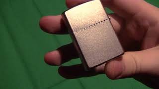 Zippo Classic Satin Chrome (205) | Lighter Review