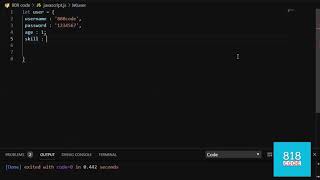 get a nice output with console.table in javascript