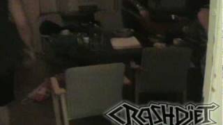 CRASHDÏET - live/backstage in Falun 2005 (R.I.P Dave Lepard)