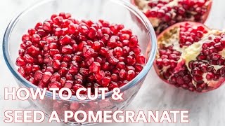 Best Way To Cut & Seed a Pomegranate - Natasha's Kitchen