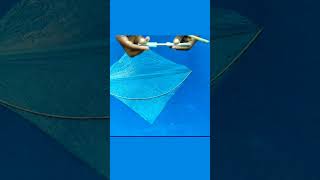 পলিথিন ঘুড়ি বানানো #পলিথিনঘুড়ি #ঘুড়ি #kitemaking #kite