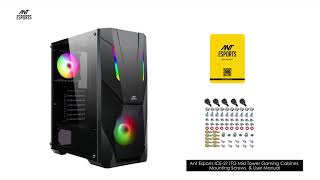 Ant Esports ICE 211TG Gaming Cabinet Specifications Video