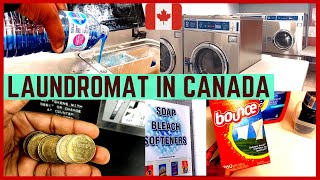 Life In Canada 🇨🇦 || How To Do Laundry At The Laundromat #lifeincanada