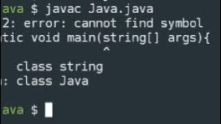 Java Program Error ! cannot find symbol | Solve the Error @bapidutta2