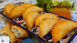 Sambousek | Cheese Dough Pies | Cheese Samosas