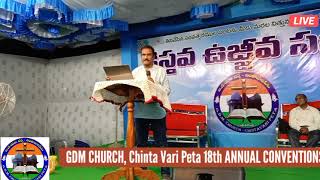 ||Rev. Edward Williams Kuntam||Part-2||Message on Ephesians 1:1-14||G.D.M. Church,Chinta Vari Peta||