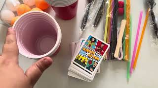 Funwares Minute of Fun Game 237 Minute to Win It Games || Product Review