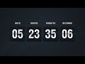 Create a javascript countdown timer