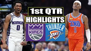 Sacramento Kings vs Oklahoma City Thunder 1ST QTR GAME Highlights | Nov.10.11 | 2023 NBA Regular