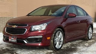 2015 Chevrolet Cruze LTZ - Leather, Sunroof, Navigation, Alloy Wheels