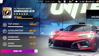 Asphalt Unite - Multiplayer [ SORPASSO GT3 ]