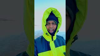 Canada நாட்டிலிருந்து கிளம்பியாச்சு | நதியில் ice | Sema குளிர் #sailormaruthi #tamiltraveller