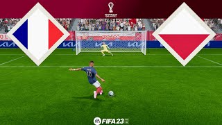 FIFA World Cup | FRANCE vs POLAND | [Penalty shootout] FIFA 23