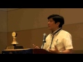 Sen. Bongbong Marcos - Q and A at Rotary Club of Makati Quiapo - Plaza Miranda chapter