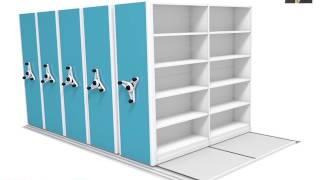 Mobile shelving how it works
