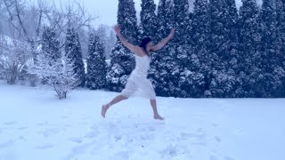 Snow Goddess Dancing with the Angels