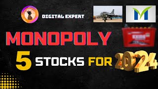 Best Monopoly Stocks 2024 | High potential Monopoly stocks to buy Now | Long term Investment