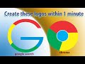 How to create google chrome logo using CorelDraw X7, X8, X12