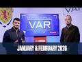 The VAR Review with Willie Collum and Gordon Duncan | January & February 2026