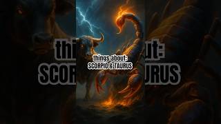 Things about Scorpio & Taurus that just makes sense ♏️♉️ #scorpio #taurus #astrology #zodiac #dark
