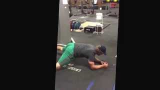 Tactical Athlete Program-Superman Plank Pulls