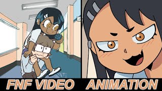 🎶Friday Night Funkin' | Toy Boy but Nagatoro and BoyFriend Sing it 🎤- [FNF VIDEO \u0026 ANIMATION] 🤎