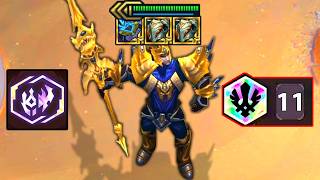 x3 Radiant Items + Dragonguards Jarvan !?? Ft. 11 Demacia
